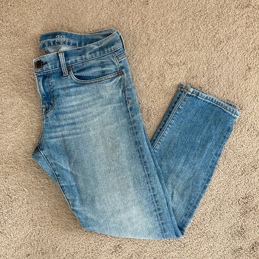 J.Crew toothpick ankle jeans size 30